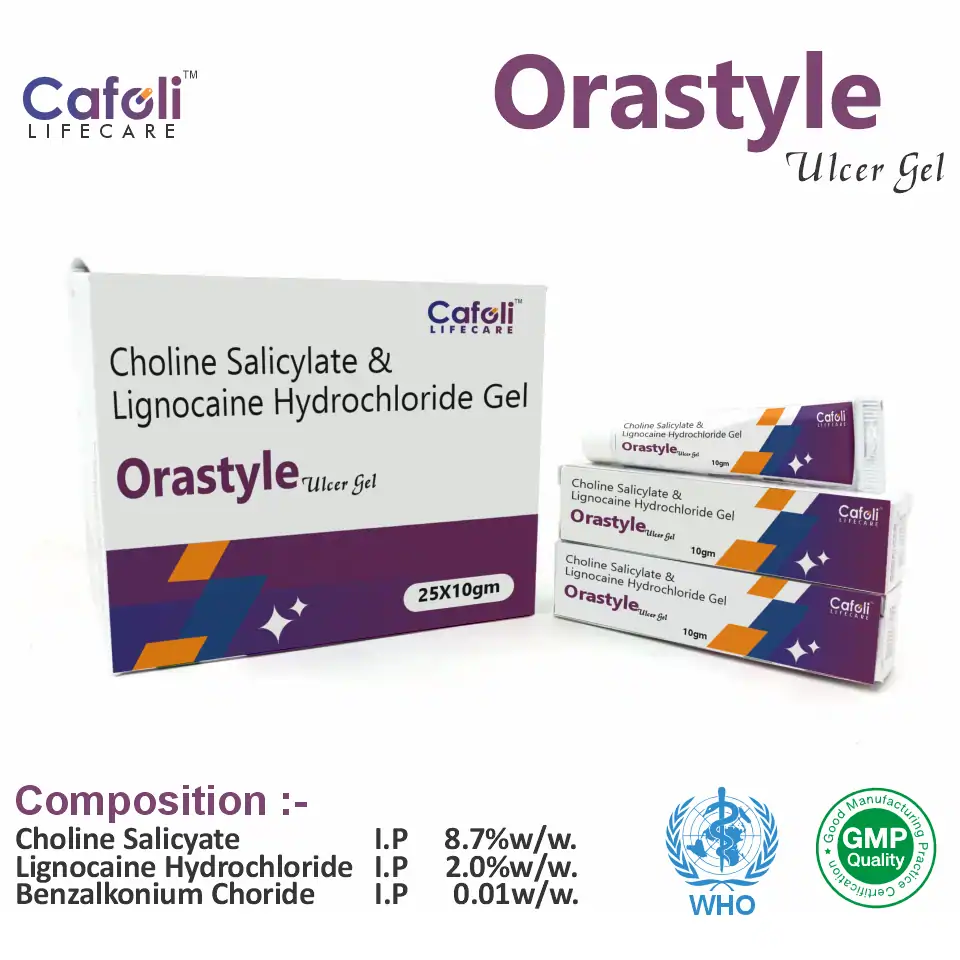 Choline Salicylate + Lidocaine Gel at the best price in PCD Pharma Franchise for Analgesic, Pain Relief, Local Anesthesia.